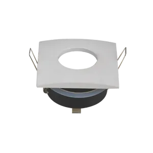 Portalámparas unidireccional blanco, diseño minimalista, fácil instalación, ideal para iluminación de espacios reducidos y - Product Image 1