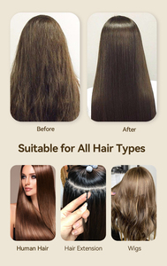 Dầu gội và dầu xả dưỡng ẩm OEM Proteins Natural và không chứa silicon, chiết xuất từ dầu Argan và dầu Macadamia của <span class=keywords><strong>Morocco</strong></span> dành cho tóc giả/tóc nối - Product Image 6