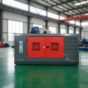 S98D Mobile Screw Portable Twin Axle Chassis 24 Bar Working Mining Dewatering Equipment Mobile Screw Air Compress Mobile Screw P - Product Image 1