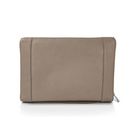 Porte-documents de luxe en cuir imperméable avec logo personnalisé, format A4, pour documents légaux et dossiers d'entretien