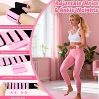 Ensemble d'équipements de Pilates et de yoga Numbwin, kit de 18 pièces, boule de résistance, poids pour poignets, bandes de résistance, matériau PVC, fabriqué en Chine, modèle JH6216