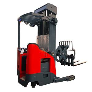 Carretilla Elevadora Eléctrica <span class=keywords><strong>de</strong></span> Tijera con Radio <span class=keywords><strong>de</strong></span> Giro Pequeño, Fácil Manejo, Ideal para Pasillos Estrechos y Espacios Limitados en Almacenes - Product Image 1