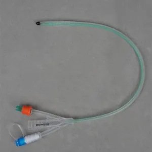 Urethral Medical Grade Hospital Disposable Urethral Catheter Sterile 100% All Silicone 2 Way Foley Urinary Catheter