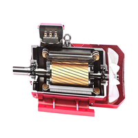Moteur à induction industriel à couple élevé YB3-200L-4, triphasé, antidéflagrant, efficacité IE3, montage sur bride, 208-230/240V pour l'exploitation minière