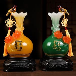 शांति भाग्य राल शिल्प vase आभूषण सजावट सजावट सजावट सजावट सजावट नई चीनी शैली के लिए सही उपहार - Product Image 2