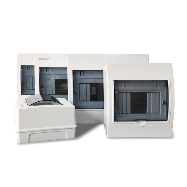 YanGao A01 12ways Indoor Waterproof Blue IP30 Plastic MCB Distribution Box Electrical Power Db Box