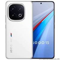 Smartphone IQOO 13 5G, écran AMOLED 6,82 pouces 2K 144Hz, processeur Octa Core Snapdragon 800 Series, batterie 6150mAh, charge rapide 120W, NFC, Android 15, beauté