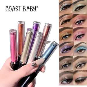 อายแชโดว์เหลวหลากสีแวววาวแวววาวติดทนนานกันน้ำแห้งเร็ว - Product Image 1