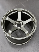 Juego de Rines Forjados de 5 Brazos en Cromo Plateado, 5x114.3, 19 Pulgadas, para Toyota Supra MK5, Lexus GS 350, Infiniti Q50, JDM, Ligeros y Cóncavos