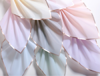 Papier d'emballage personnalisé en gros, papier d'emballage de luxe pour cadeaux, papier d'emballage avec logo floral pour offrir des cadeaux de vacances