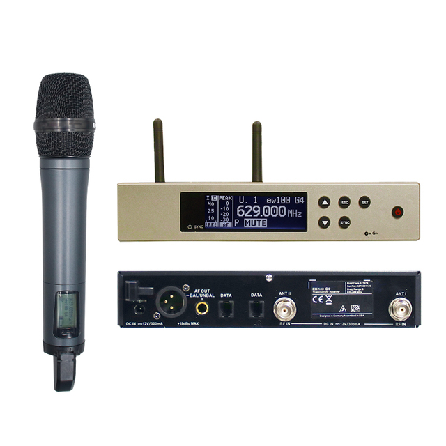 EW 100 G4-835-S-C Professional Versatile Wireless Dynamic Cardioid Microphone System Smart Sound Card Home KTV Singing Phone Use