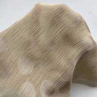 Nouvelle Collection 2026 – Tissu Jacquard en Polyester Respirant à Poids Moyen, Motif Pois, Crêpe Mousseline pour Robe Femme