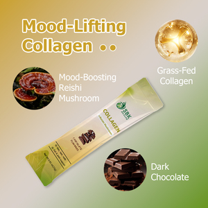 Colágeno en polvo con hongos Reishi para mejorar el estado de ánimo, en sobres portátiles, péptidos de colágeno, bajo en calorías, antienvejecimiento. - Product Image 4