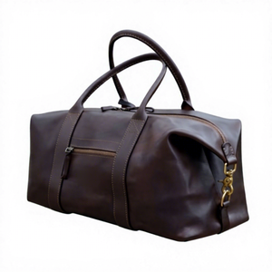 Bolsos de Viaje Unisex de Cuero Genuino Vintage Premium B.S INTERNATIONAL con Cierre, Borla, Correa Ajustable, Ligeros y Duraderos 76-120L+ - Product Image 3