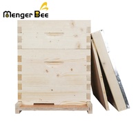 Meistverkaufter Neuer Dadant-Bienenstock, Imkerei-Ausrüstung für Bienenzucht, Chinesische Tanne, 24mm Dicke, Modell B-7D, 1 Jahr Garantie