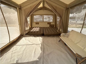 5-6 Person 1 Room 1 Hall Inflatable <strong>Tent</strong>, 20.<strong>2</strong>㎡, <strong>2</strong>-Min Setup W/800W Pump, Waterproof 3000mm, 4-Season Outdoor Camping - Product Image 4