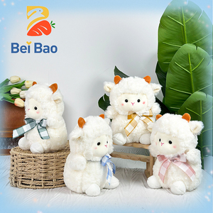 Lot de 8 pouces Jouet en peluche pour machine à griffes, Poupée souple en forme de chèvre pour enfants avec certification CE CPC - Product Image 2