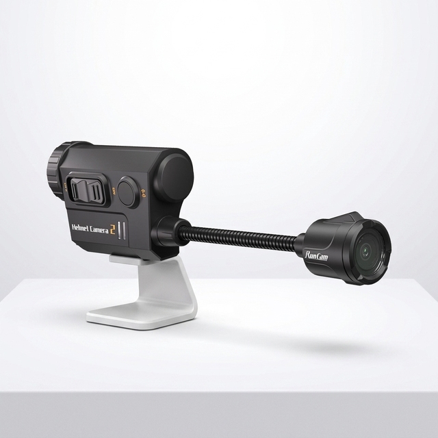 RunCam Helmet Camera 2 1080P 60FPS Wide Angle Wi-Fi 6.0 5.4 3500mAh 8H Long Battery Action Sports Camera