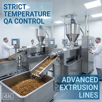 Aliments secs pour chiens OEM ODM en gros, aliments secs pour chiens sous marque privée, aliments pour animaux de compagnie lyophilisés au poulet, naturels, complets et équilibrés en vrac