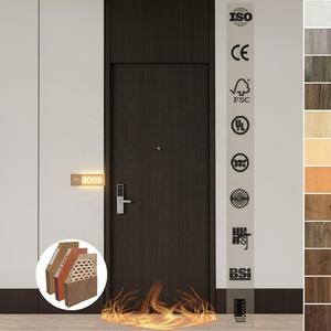 BASEN Chine : Portes intérieures en bois de haute qualité, portes de luxe pour villas, hôtels et appartements, fabrication artisanale - Product Image 3