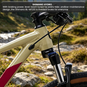 Bicicleta Híbrida de Aleación de Aluminio 700C Shimano Deore 11 Velocidades con Frenos de Disco Hidráulicos para Fitness Urbano - Product Image 5
