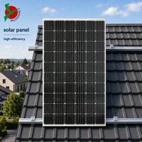 Panneau solaire monocristallin, module photovoltaïque 280W, efficacité 16,56%, système de production d'énergie connecté au réseau, charge solaire Hbc
