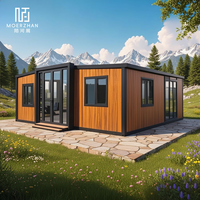 Module de camping à assemblage rapide 20FT 40FT, maison préfabriquée pliable en conteneur, cabine modulaire à démontage rapide pour la vie en plein air