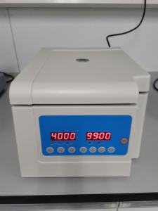 Dm0408 benchtop מהירות נמוכה 4000 סל עם רוטור זווית דיגיטלית הוביל רוטור 8*15 מ "ל 10 מ" ל * 12 מכונת צנטריפוגה מעבדה - Product Image 5