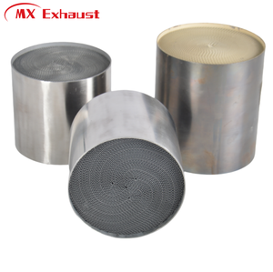 Premium kalite egzoz susturucu katalitik konvertör Euro <span class=keywords><strong>2</strong></span>/<span class=keywords><strong>3</strong></span>/4/5/6 petek Metal metalik katalizör - Product Image 2