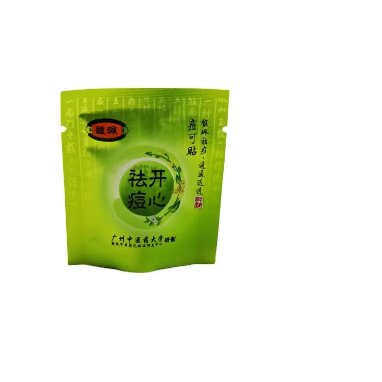 Çin fabrika kaynağı tam renkli baskılı alüminyum folyo mylar çanta küçük ambalaj poşet çay poşeti için kozmetik örnek
