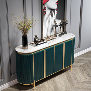 Venta caliente directo de fábrica <span class=keywords><strong>aparador</strong></span> oro buffet de lujo moderno mesa de consola de <span class=keywords><strong>muebles</strong></span> de comedor listo para nave - Product Image 3