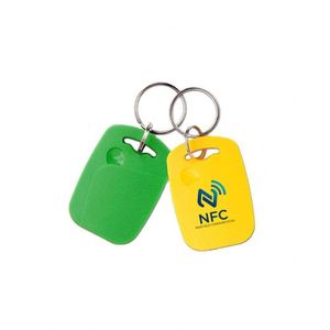 Customize <b>Smart</b> Chip Mini NFC Business Cards 13.56MHz 1k 4K Waterproof Plastic PVC RFID Access Control Keyfob - Product Image 4