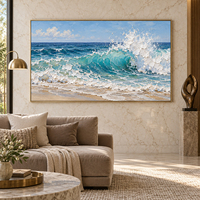 Peinture à l'huile de ballerine, peinture à l'impasto colorée, danseuse de ballet, art mural sur toile, peinture moderne de fille pour le salon, la chambre à coucher, la décoration d'hôtel