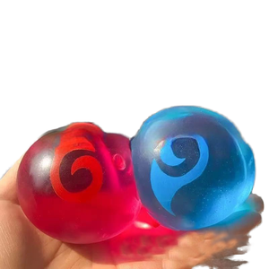 Juguete Blandito de TPR de 4cm con Cuentas Mágicas de Dibujos Animados, <span class=keywords><strong>Bola</strong></span> de Maltosa Moldeable de Levantamiento Lento, Alivio del Estrés, Regalo para Niños, Venta al por Mayor - Product Image 1