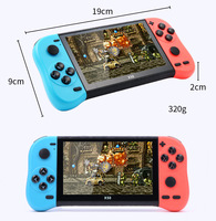 Consola de videojuegos Retro portátil, nuevo estilo, X50, 2022 pulgadas, 5,1