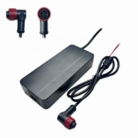 Accessoires fiables pour vélos électriques, chargeur au lithium 54,6V2A, adaptateur d'alimentation pour batterie de vélo électrique, vente en gros