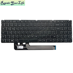 Bàn phím máy tính xách tay Brazil có đèn nền cho bàn phím máy tính xách KBDR15B008-4091 mechrevo Z3 Z2 Z2 air-s <span class=keywords><strong>7000</strong></span> Z2 avell A62 tfm17h36e09852g - Product Image 2