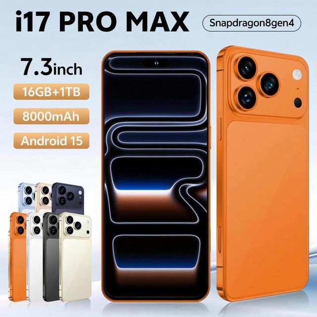 Bestseller I 17Pro Mini Compact Smartphone 7" WiFi HD Screen I17pro Hot Sale in Stock High Performance Mobile Phone