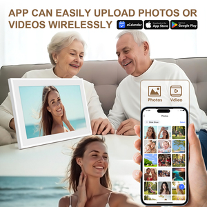 Pantalla Táctil Inteligente Interactiva para Horarios Familiares, Blanca/Negra, Calendario Digital <span class=keywords><strong>de</strong></span> 10 y 16 Pulgadas - Product Image 6