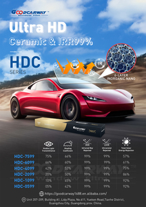 Film teinté pour vitres de voiture IRR <span class=keywords><strong>99</strong></span>% - Isolation thermique - Nano-céramique - Ultra transparent - Haute qualité - Revêtement nano 5G - Direct usine - Product Image 3