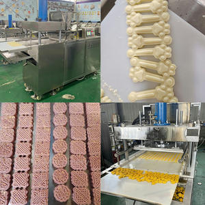 Machine multifonctionnelle QDMECH pour la transformation alimentaire : machine à gâteaux aux haricots verts, machine à fabriquer des cubes <span class=keywords><strong>de</strong></span> sucre, machine à briquettes, machine à former des pâtisseries - Product Image 5