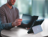 Filtre de protection d'écran anti-éblouissement 2 voies auto-adhésif anti-lumière bleue pour Microsoft Surface Laptop 1/2