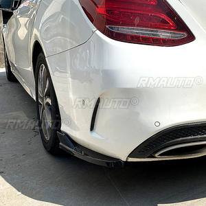 Kit de Carrocería para Mercedes Benz Clase C W205 C180 C200 C260 C43 AMG 2015-2021, Difusor de Parachoques Trasero, Protector, Divisor, Accesorios para Automóvil - Product Image 4
