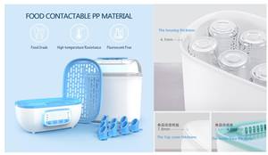 <span class=keywords><strong>เครื่อง</strong></span><span class=keywords><strong>นึ่ง</strong></span><span class=keywords><strong>ขวด</strong></span>นมไฟฟ้า <span class=keywords><strong>OONEW</strong></span> 3-in-1 พร้อมฟังก์ชั่นอบแห้ง วัสดุ PP ปลอดสาร BPA ฆ่าเชื้อด้วยไอน้ำสำหรับขวดนม - Product Image 6