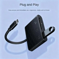 Lector de tarjetas para teléfono móvil 3 en 1, lector de tarjetas para teléfono móvil tipo C, Android OTG, multifunción, TF/SD/U Disk