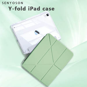 Six trigfold rimovibile rimovibile in Pu Magnétic custodia Cover Full Tablet con Slot per matita custodia per ipad per ragazza - Product Image 2