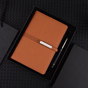 Wholesale Promotional <b>Journal</b> Box Gift Sets A5 Diary Notebook With Pen Personalized Custom Logo Corporate Notebook Gift Set - Product Image 2
