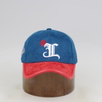 Gorra de béisbol trucker deportiva unisex de 5 paneles de gamuza personalizada, ajustable, con patrón de letras, OEM, para conductor de camión
