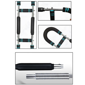 Skyhope pembesar lengan multifungsi, pelatih kekuatan tubuh atas baja tahan karat bisa disesuaikan bentuk U - Product Image 5