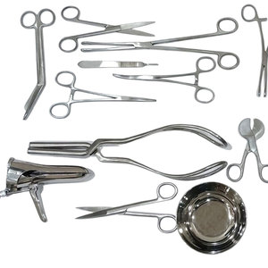 Ensemble d'instruments chirurgicaux professionnels en acier inoxydable avec une gamme complète d'outils pour la pratique clinique et le kit de formation médicale - Product Image 4